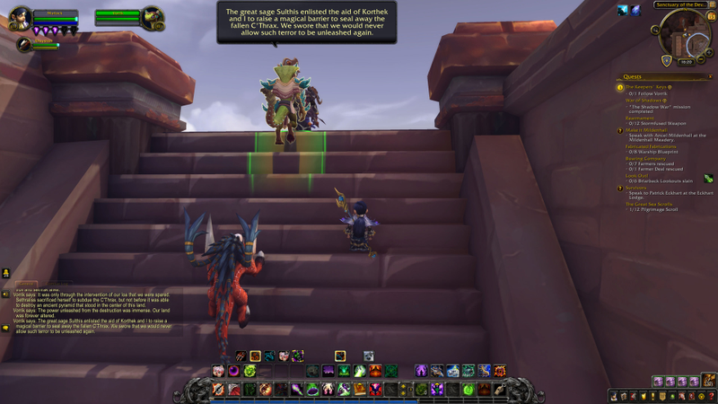 Illustration for article titled Battle For Azeroth Blood Lust Fades Quickly